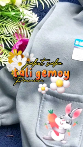 jaket bayi saku GEMOY 2-12bulan