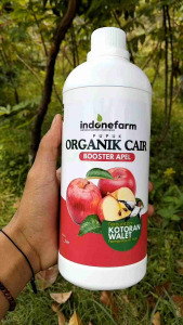 PUPUK ORGANIK BUAH APPLE | Fermentasi 41 Hari | 100% Organik | Pilihan Ukuran 500ml | 1 Liter
