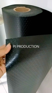 PVC HITAM HEXAGONAL PELAPIS HARDCASE FLIGHTCASE UK 120*50