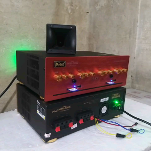 Paket MW 555 + Suara SP + SI Piro Ampli Piro MW 555 Anti Petir dan Digital Anti Hang Amplifier
