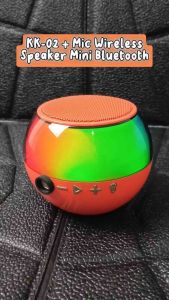 SPEAKER BLUETOOTH MINI PORTABLE KK-02 + MIC WIRELLES