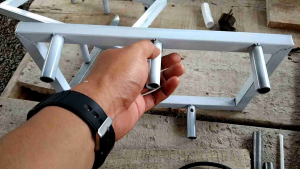 pipa elastis & stand/tatakan lampu dekorasi