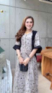 LONGDRESS MAURA CASANDRA RESLETING DEPAN BUSUI BUMIL MURAH ADEM