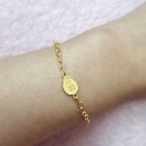 JIN JING RANTAI TANGAN JIXIANGRUYI EMAS 916 3.48g/3.57g