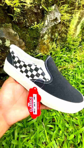 SEPATU VANS SLIP ON MOTIF CATUR SEPATU SLIP ON SEPATU VANS CHECKERBARD