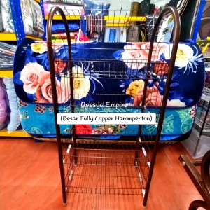 3V RAK PINGGAN / MANGKUK / CAWAN / PERIUK / BELANGA PENUH BESAR LEBAR & TINGGI BESI TAHAN LASAK TAHAN KARAT