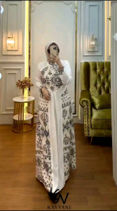 KAYYANI CALISTA: Baju Dress Muslimah Elegan