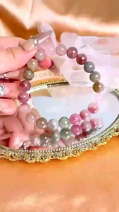 9mm 碧玺冰飘手串 ｜9mm Icy Tourmaline Bracelet｜招财旺夫 ✦ 平衡能量 ✦ 提升气场魅力｜
