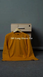 AR Fasshop Kaos Polos Lengan Panjang Wanita Premium Cotton Combed 24s