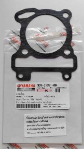 ปะเก็นเสื้อสูบ แท้ MIO-125 ปี 2010 33S-E1351-00 YAMAHA 1 ชิ้น ปะเก็น ปะเก็นตีนเสื้อ