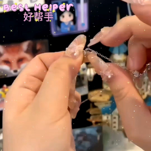 Jewelry Fastening Helper/Bracelet & Necklace Clasp Assist Tool/One-Hand Wearing Aid 首饰佩戴辅助器/手链项链扣环辅助工具/单手佩戴神器