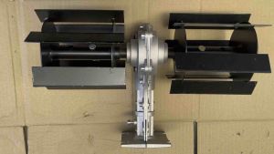 หัวพรวนดิน อะไหล่พรวนดิน ดายหญ้า กำจัดพืช ใบตรง/ใบงอ 28 mm. x9T สินค้าพร้อมส่ง