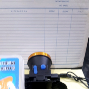 Senter Kepala Rechargeable Lithium LED Putih