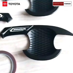 Cover Outer Mangkok Pintu Toyota Innova 2007-2015 Hitam Doff