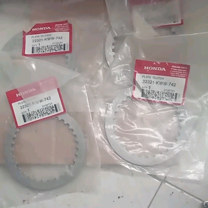 piringan plat plate kopling plate clutch cb 150r cbr 150r revo 110 f1sonic 150r supra gtr 150 original Honda set 4pcs
