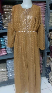 MAXI JAHWARA/GAMIS FASHION WANITA/GAUN MUSLIM/GAMIS VARIASI MUTIARA TEMBAK/GAMIS PESTA KONDANGAN