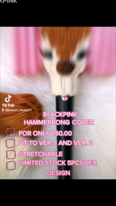 BLACKPINK CROCHET ACCESSORIES (HAMMERBONG COVER)