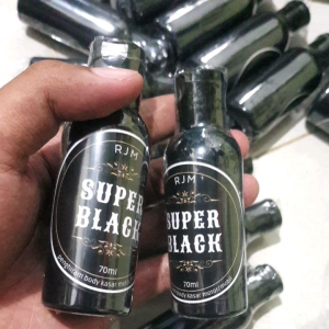 PENGHITAM BODY MOTOR PERMANENT By RJM penghitam body kasar motor 70ml free sarung tangan + spons