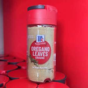 McCormick Oregano Leaves Ground 28g Glass Bottle (New Look / Same Quality)