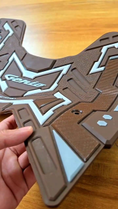 Karpet Pijakan Kaki Honda GENIO Rubber Karet Premium Tebal Anti Slip Embuk Motopad27