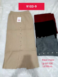 Des rok rajut impor 907 rok impor rajut modis kekinian