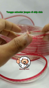 kabel audio per meter eceran 5 10 15 20 meter SNI transparan