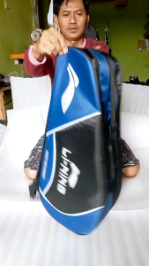 Tas Raket Badminton 3Resleting kuat dan tahan air