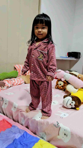 ชุดนอนเด็กลายสก๊อต ผ้าคอตตอน เนื้อผ้านิ่มใส่สบาย ไซส์ อายุ 6 เดือน ถึง 10 ปี มีสินค้าพร้อมส่ง