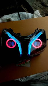 VARIO KARBU DAYMAKER / ALIS RUNNING HEADLAMP REFLEKTOR HONDA VARIO CW VARIO KARBU TINGGAL PASANG KE MOTOR