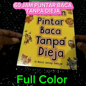 Buku 60 Jam Pintar Baca Tanpa Dieja (Ukuran 16×24cm)
