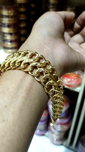 Gelang Xuping / Gelang rantai warna emas dua susun AAGX1205