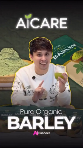 Ai Connect Pure Organic Barley with Stevia