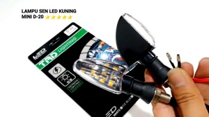 LAMPU SEN LED MOTOR KUNING/LAMPU RITING SEIN SEN VARIASI MOTOR LED DC 12 VOLT TRD D-20