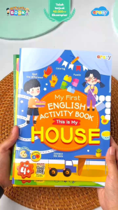 Buku Aktivitas Belajar Bahasa Inggris Anak | My First English Activity Books | 1 Set 10 Buku | Arasy Books