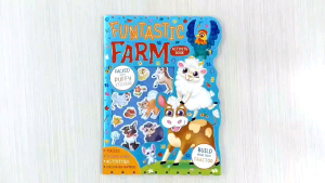 Igloo Books Funtastic Farm Activity Book Packed With Puffy Stickers