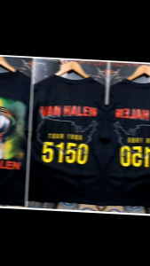 kaos band VANHALEN 5150