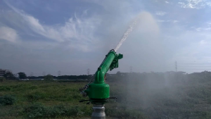 SPRINKLER BIG GUN GREEN JET 35 KOMPLIT POMPA PEMADAM 9 HP TEKANAN TINGGI