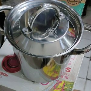 Stock Pot Supra Stainless Steel Supra Hotel resto katering resto Pot 12 qt 75 liter air cod best seller