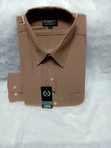 Wendya.T Kemeja Formal Reguler Warna COKSU 70)✓Kemeja Pria Polos Lengan Panjang