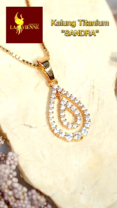 La Vienne - Sandra - Perhiasan Kalung Titanium Wanita Anti Karat