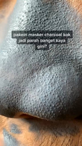 MASKER WAJAH PURE CHARCOAL MUD MASK AZRINA BEAUTY - ACNE CLAY MASK BPOM ORIGINAL PRODUCT