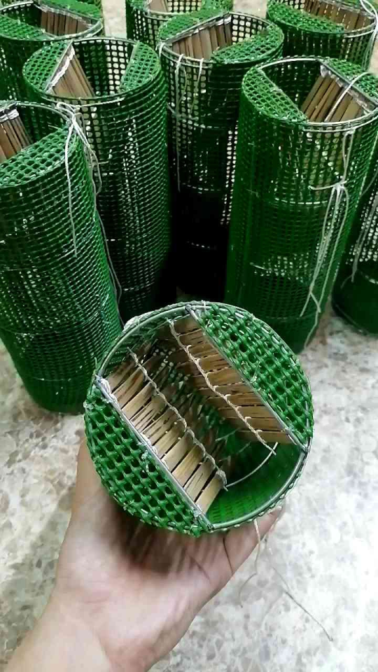 Lợp Ếch Lưới nhựa ( Hôm Tre - Hàng loại 1 Thông dụng nhất miền tây ).