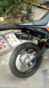 CRF150L XR150L XR125 KLX150 FULL SYSTEM AKRAPOVIC PIPE 51MM