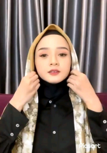 HIJAB SEGI EMPAT MOTIF VOAL TERBARU/JILBAB SEGI EMPAT MOTIF VOAL LASER CUT