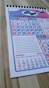 2027 CALENDARS 12 PAGES 8X13 long (send picture forst before check out )