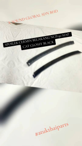 TOYOTA VIOS NCP150 2014-2017 REAR WINDSCREEN SPOILER (ABS)