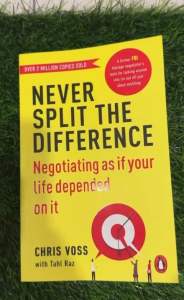 (Ready Stock) Never Split the Difference: Negotiating as if Your Life Depended on It