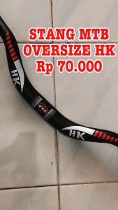 Stang MTB Oversize HK dia 31.8 panjang 78 cm