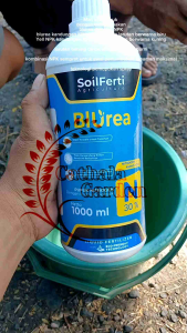 BLACK UREA & BLUREA KEMASAN 1 LITER | UREA CAIR UNTUK PEMUPUKAN SISTEM SPRAY / KOCOR