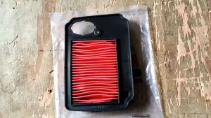 AirFilter Mio Soulty MioSoul i115 Carb .. Yamaha OEM Air Filter for Air System Cleaner Scooter Motorcycle Parts . (Part code: 14D-WE445-00) from Indonesia!